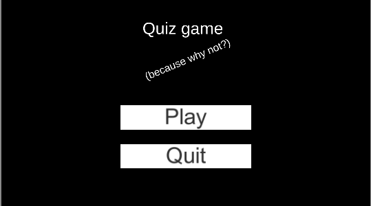 Bad quiz game by GameDevlegit