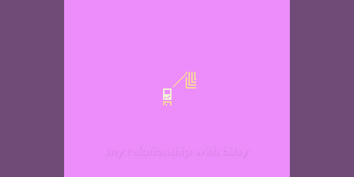 Cover image for my relationship with bitsy