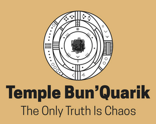 Temple Bun'Quarik   - A religious text which was originally discovered in JPEG compression 