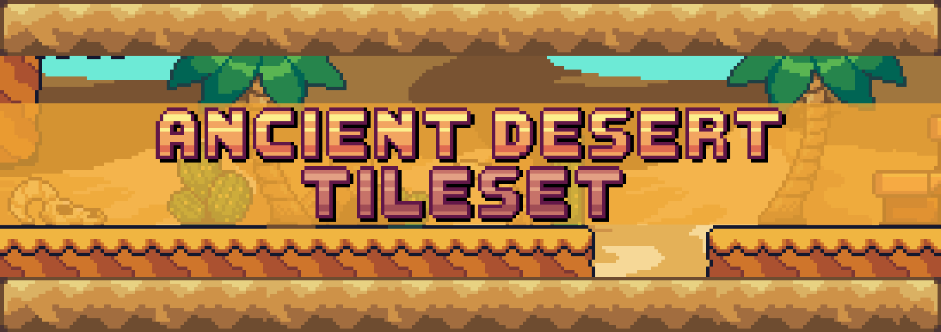 Platform Pack: Ancient Desert Tileset (140+ tiles)