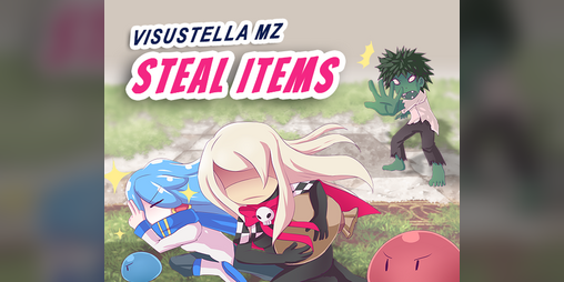 Cover image for Steal Items plugin for RPG Maker MZ