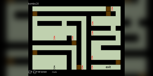 Cover image for escape with bombs