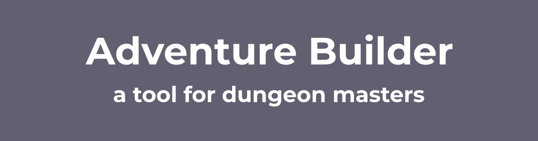 Adventure Builder