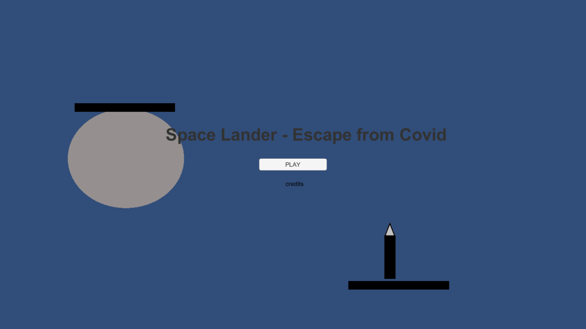 Spacelander Flash Game Space-Lander by weather-tracker for Game Off 2020 - itch.io