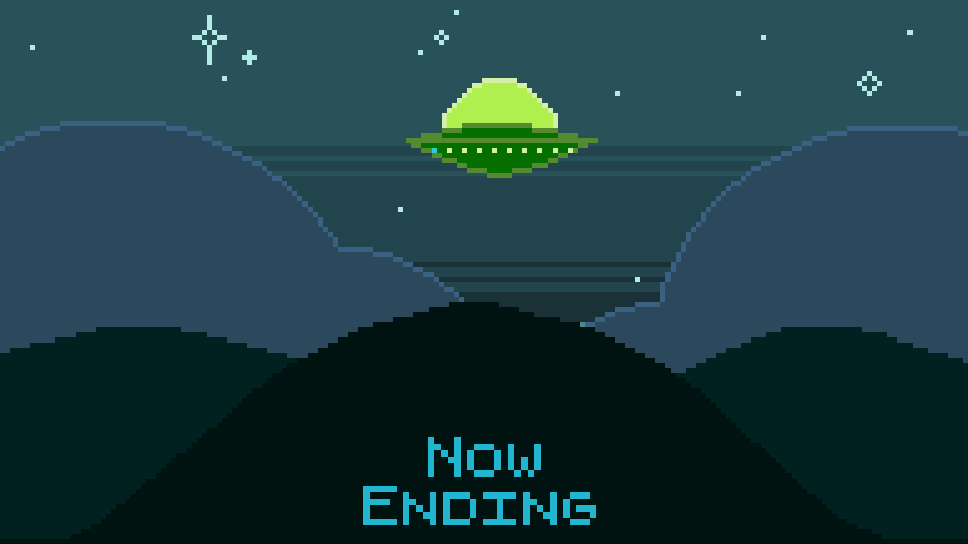 Alien Themed Pixel Twitch Screens [ANIMATED] by skullstho