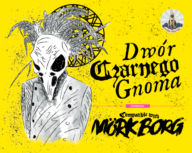 Cover image for Dwór Czarnego Gnoma – moduł do MÖRK BORG