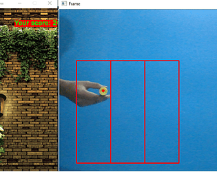 Catch the Objects Sixth sense game