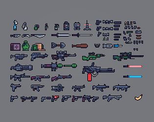 Top game assets tagged Modern and Pixel Art 
