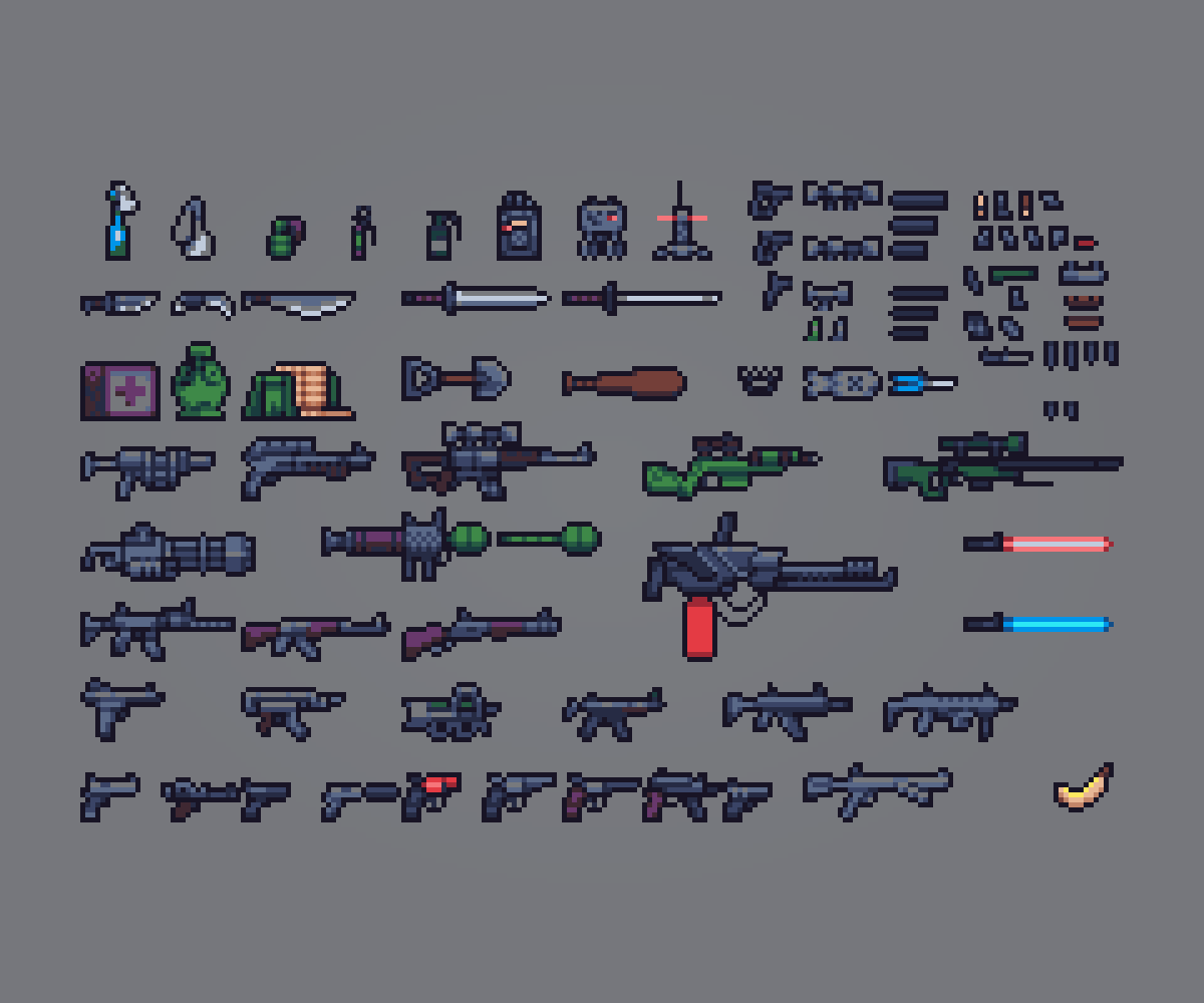 Weapon Pack - Free By Vladpenn