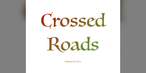 Cover image for Crossed Roads