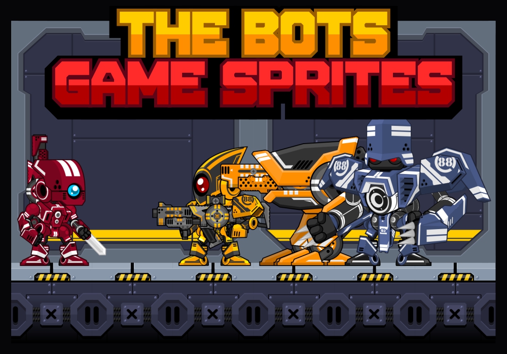 The Bots - Game Sprites by pzUH