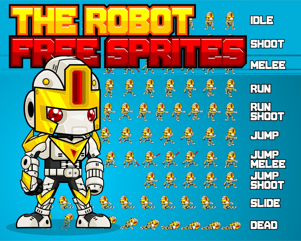 The Robot - Free Sprite