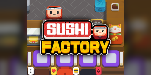 Cover image for Sushi Factory (Slide Puzzle)