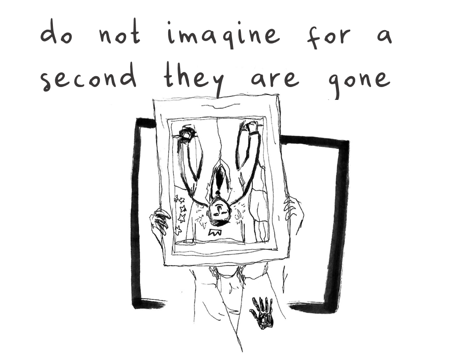 Cover image for do not imagine for a second they are gone
