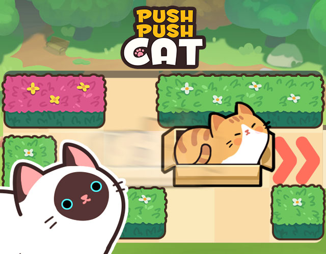 Push Push Cat 🕹️ Play on CrazyGames