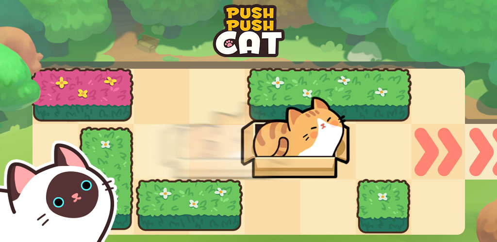 Push Push Cat 🕹️ Play on CrazyGames