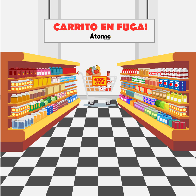 Carrito en fuga
