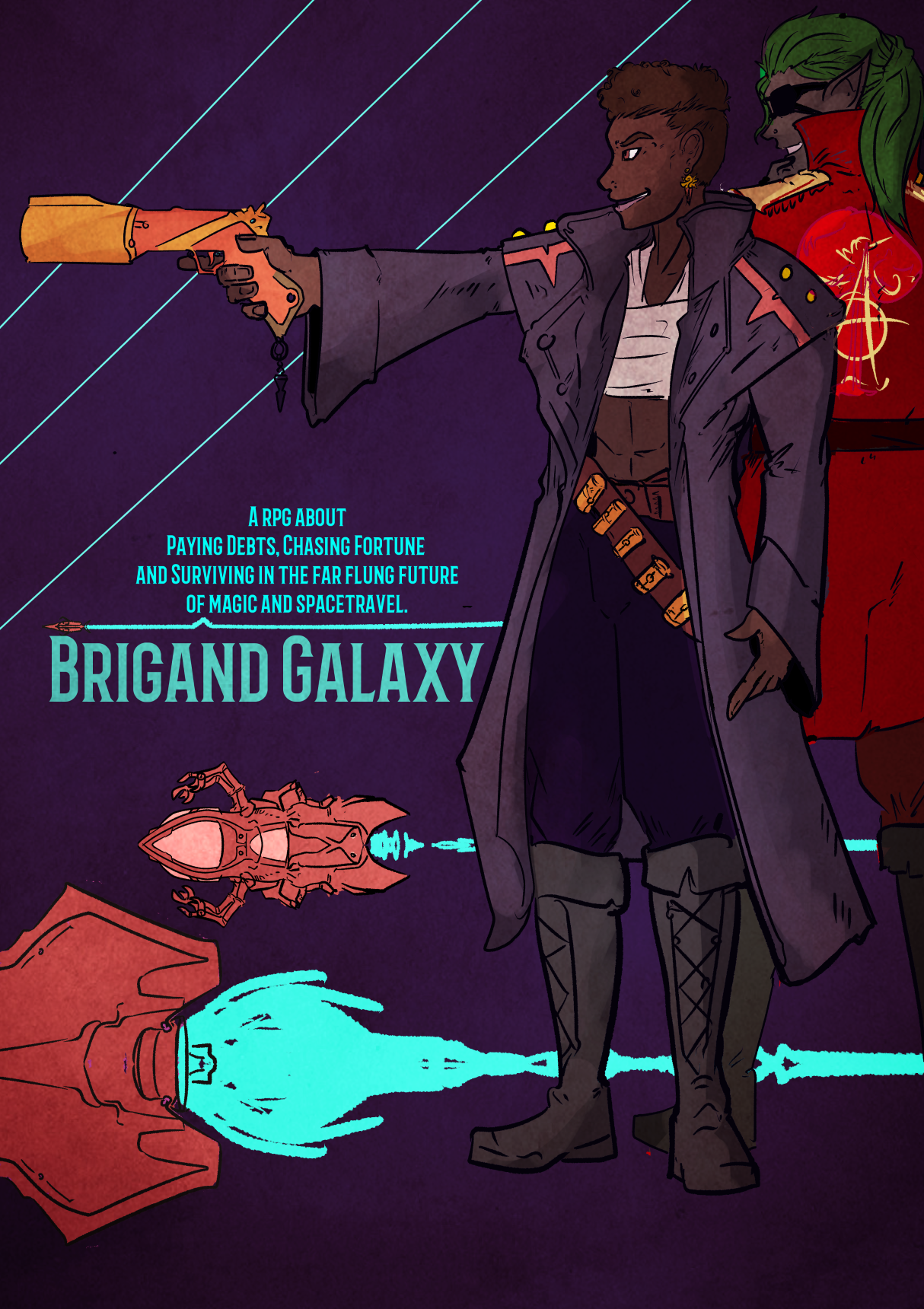 Cover image for BRIGAND GALAXY