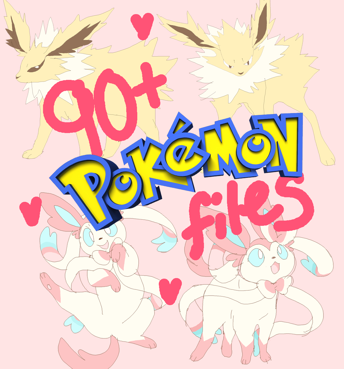 Cover image for 4 years of Pokemon drawings /NSFW!!
