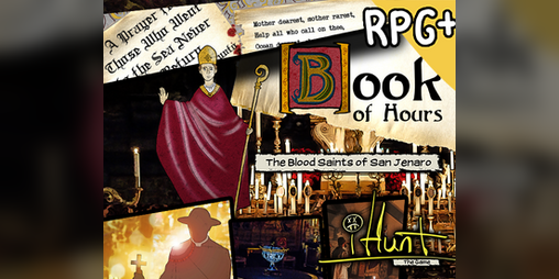 Cover image for #iHunt: The RPG - Zine 11 - The Book of Hours