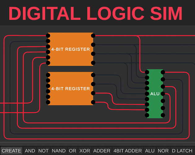 Digital Logic Sim By Sebastian Lague