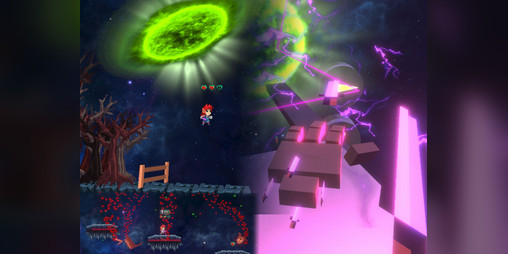 Cover image for VR 3D/2D hybrid platformer prototype