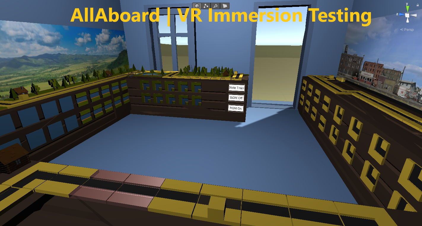 AllAboard | VR Immersion Testing