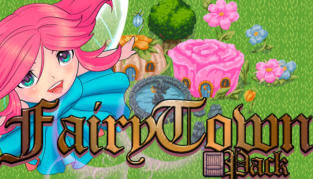 Fairy Town Tileset | RPG Maker MZ/MV