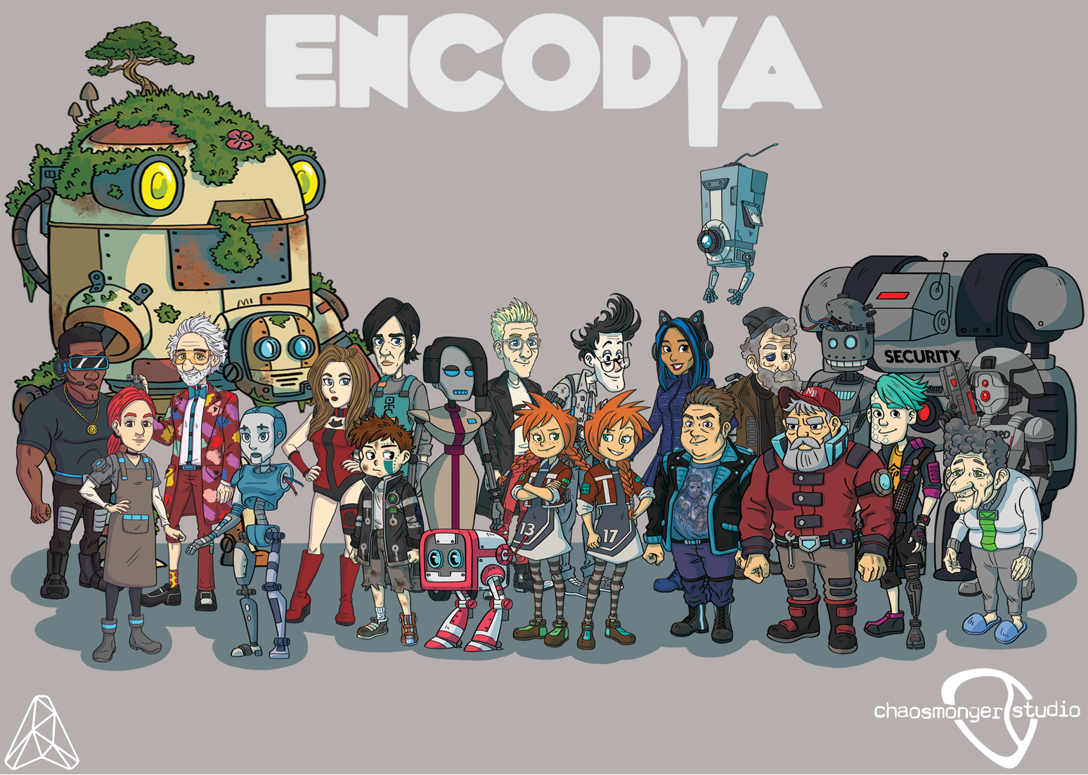 Sci-fi point and click adventure Encodya now has a demo now freely  available on itch.io