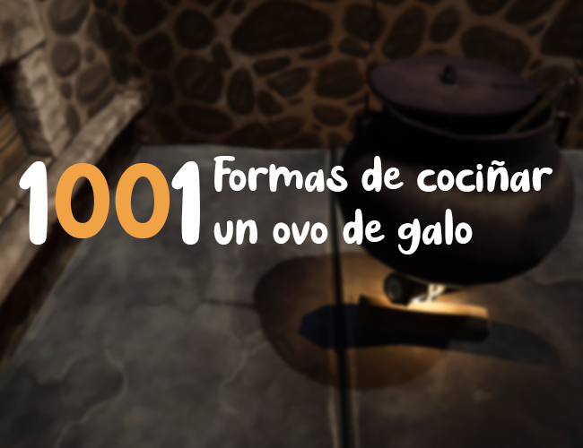 Cover image for 1001 formas de cociñar un ovo de galo