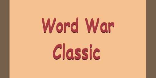Cover image for Word War Classic