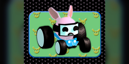 Cover image for Rabbit-Headed Car Person on Ghost Island