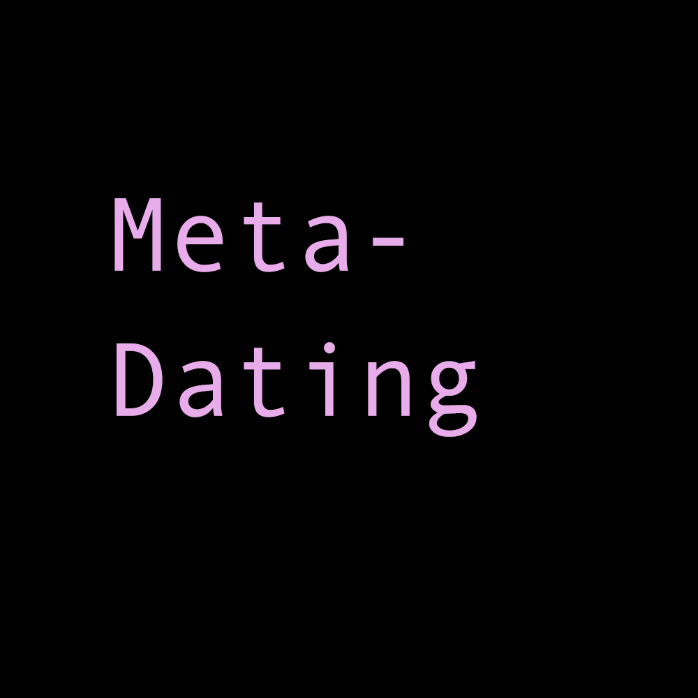 Cover image for Meta-Dating