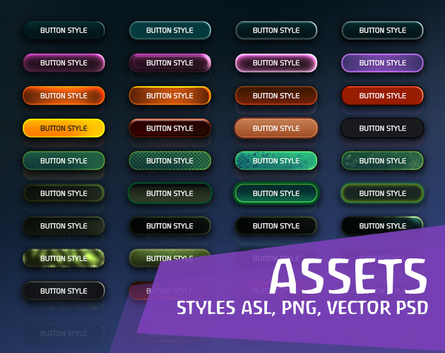 400 photoshop styles asl download