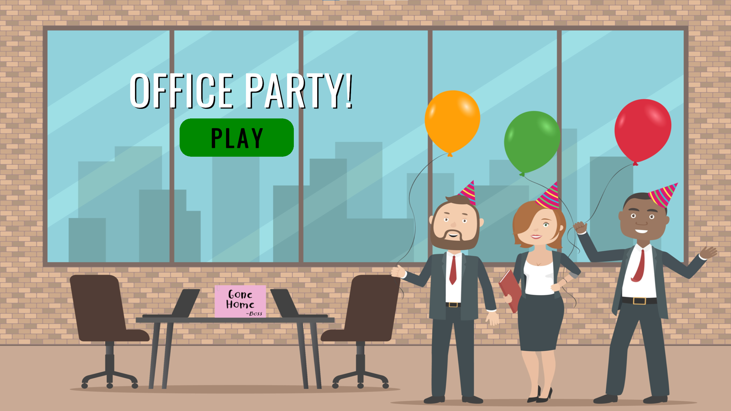 Office Party by Peter & Sparrow