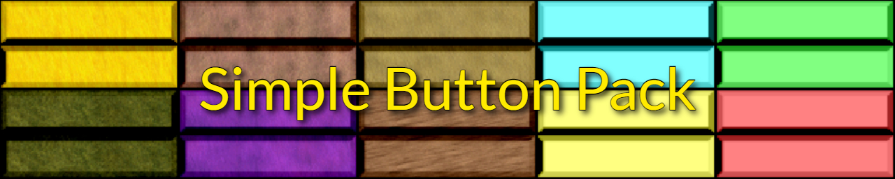 Simple Interface Button Pack