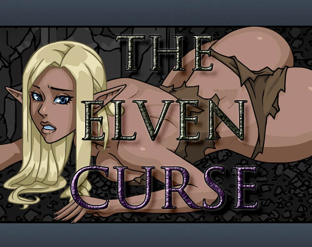 Cover art for The Elven Curse by TDMBP — adult visual novel