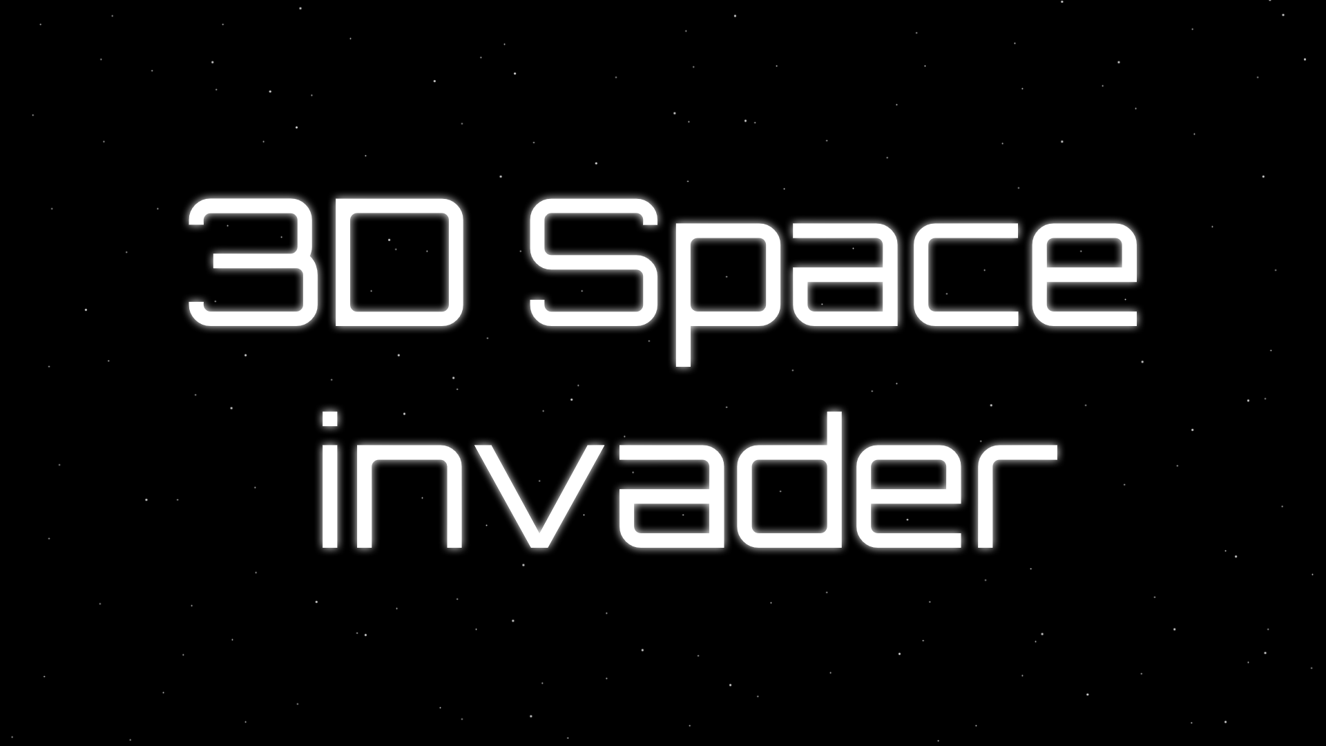 3D Point And Click Space Invader