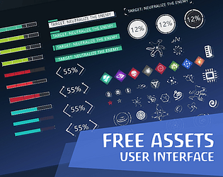 Horror Game PSD UI Kit