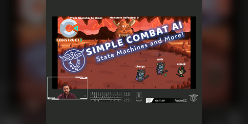 Cover image for Simple Combat AI - Construct 3 Tutorial