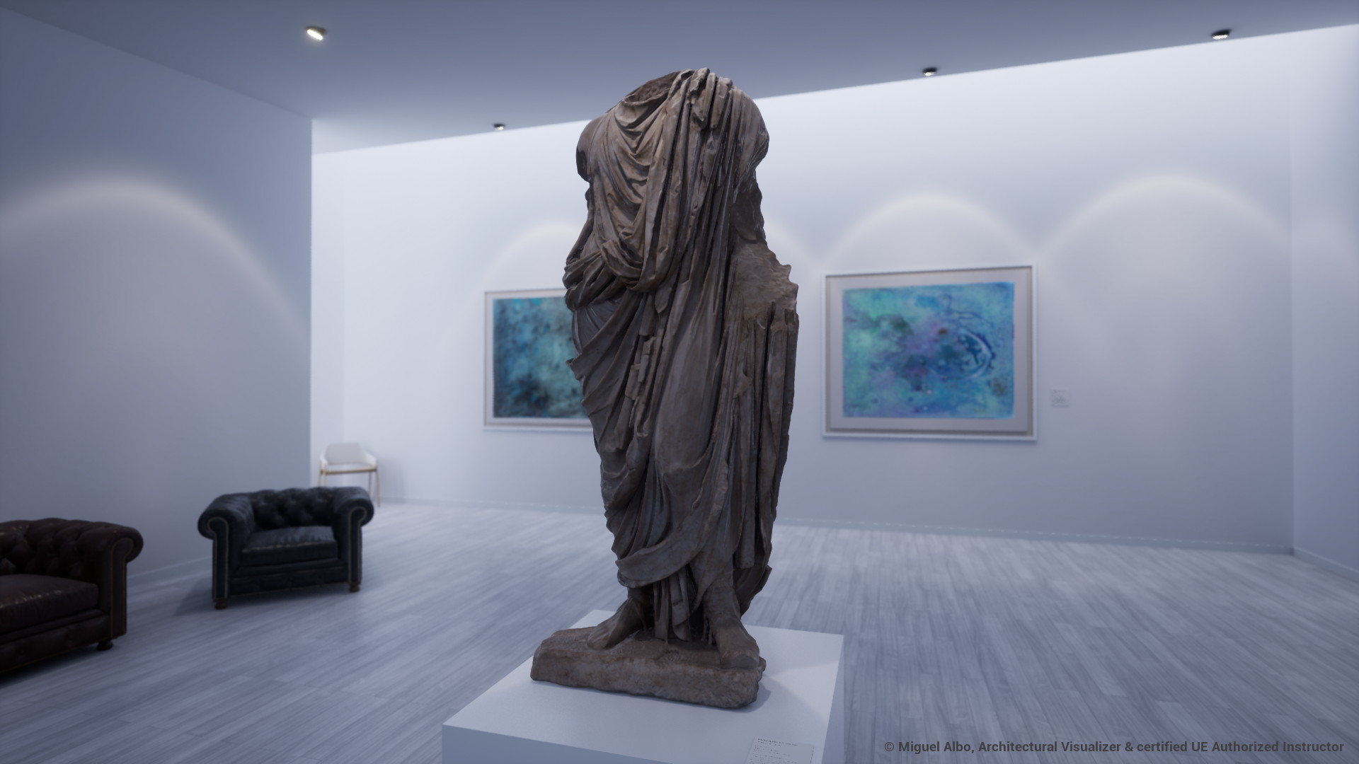 Art museum gallery demo