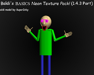 Baldi's Basics Plus Textures (0.3.7) by TheTopHattedStickman