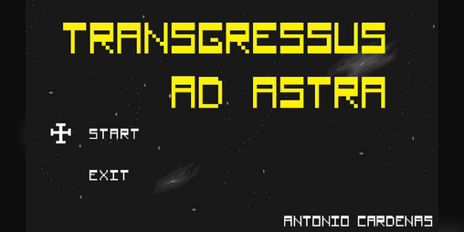 Cover image for Transgressus ad astra