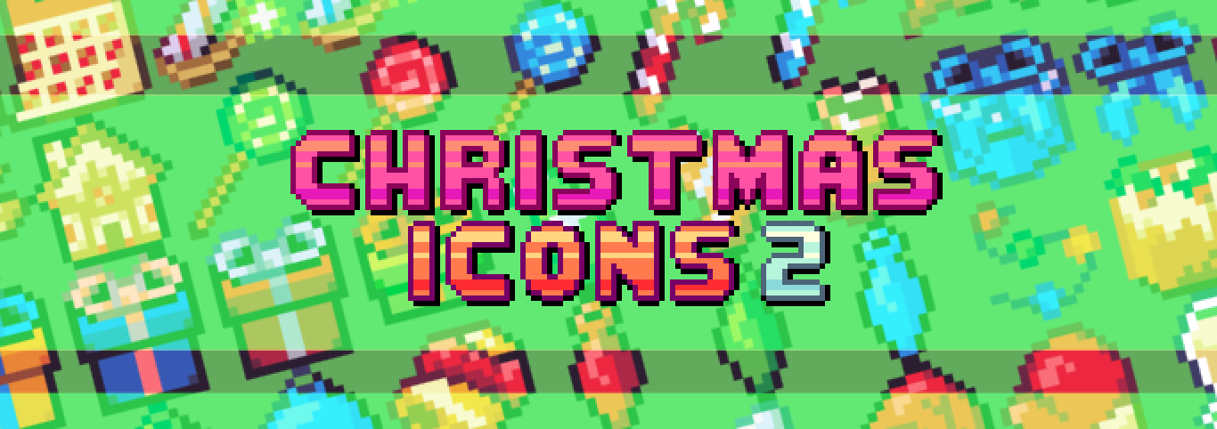 Christmas Icon Pack 16x16 (80 icons)