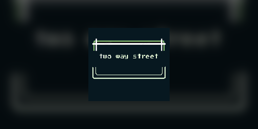 Cover image for two way street