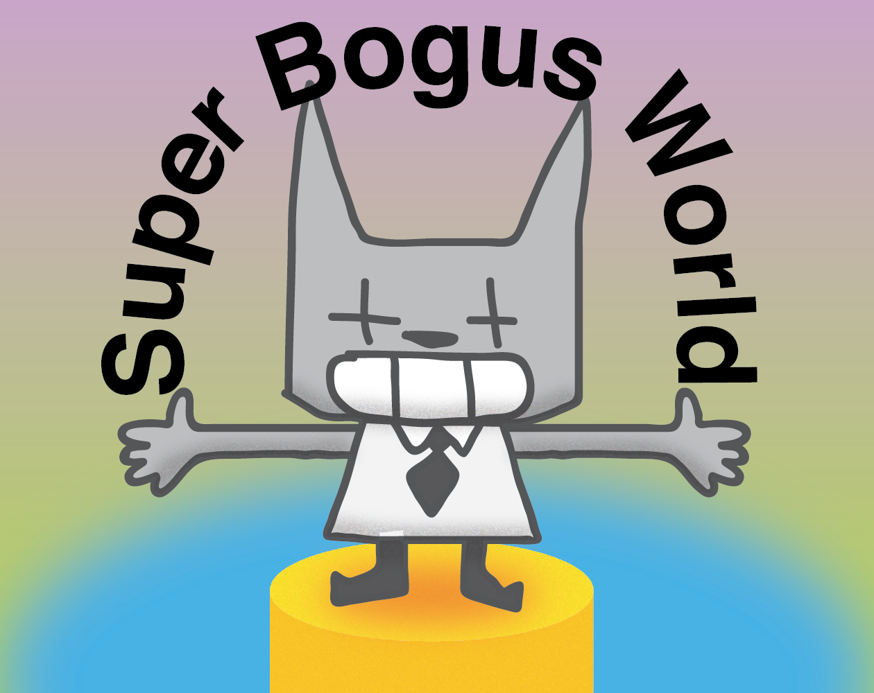 Cover image for Super Bogus World