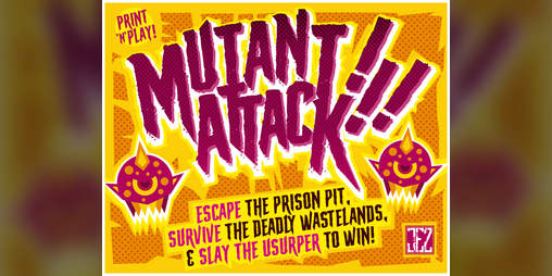 Cover image for MUTANT ATTACK!!!