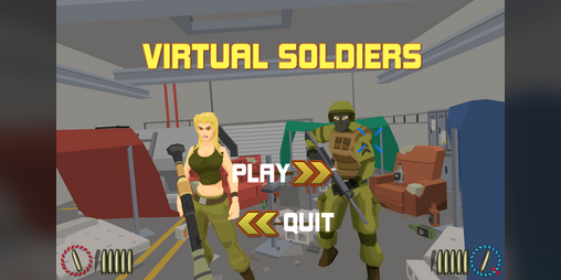 Cover image for VIRTUAL SOLDIERS