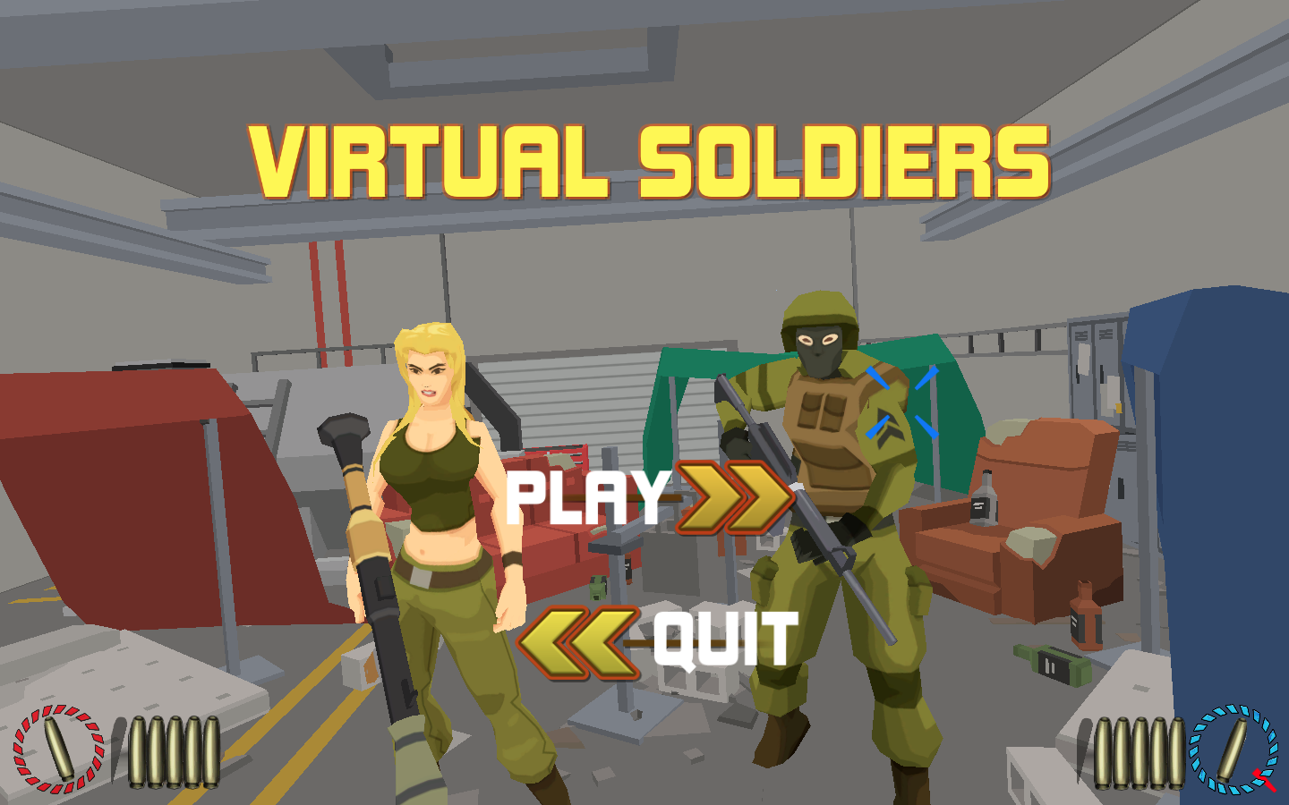 Cover image for VIRTUAL SOLDIERS
