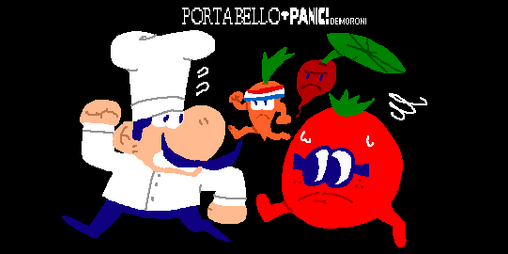 Cover image for PORTABELLO PANIC! Demoroni